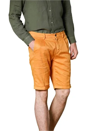 Masons Hombre, Pantalones cortos, Naranja, Talla: S