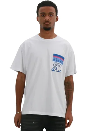VERSACE Hombre, Camisetas, Blanco, Talla: XL