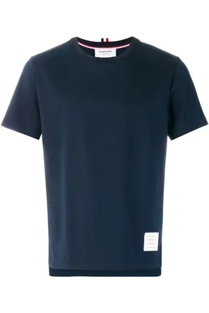 Thom Browne Hombre, Camisetas, Azul, Talla: XL