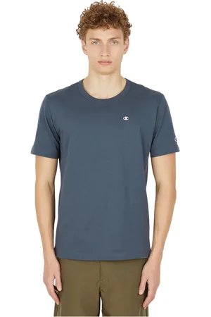Champion Hombre, Camisetas, Azul, Talla: S