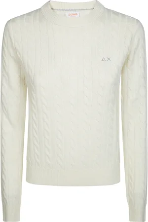 sun68 Mujer, Jerseys, Blanco, Talla: S