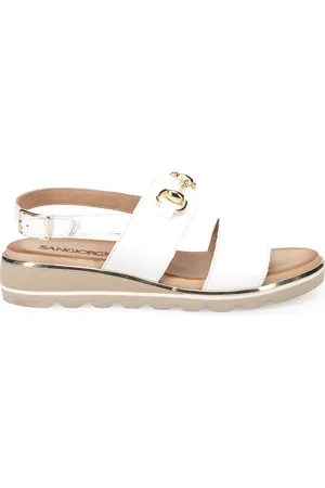 SANGIORGIO Mujer, Zapatos, Blanco, Talla: 37 EU