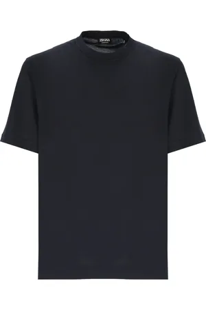 Ermenegildo Zegna Hombre, Camisetas, Azul, Talla: L