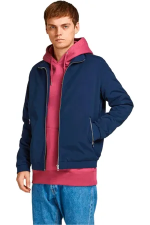 JACK & JONES Hombre, Chaquetas, Azul, Talla: S