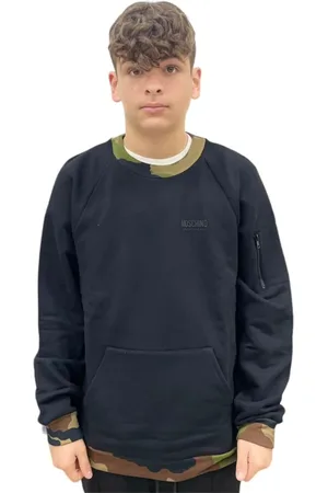 Moschino Hombre, Sudaderas, Negro, Talla: XL