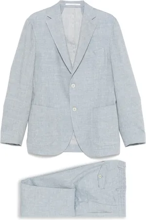 ELEVENTY Hombre, Trajes, Azul, Talla: L