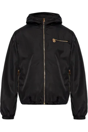 VERSACE Hombre, Chaquetas, Negro, Talla: XL
