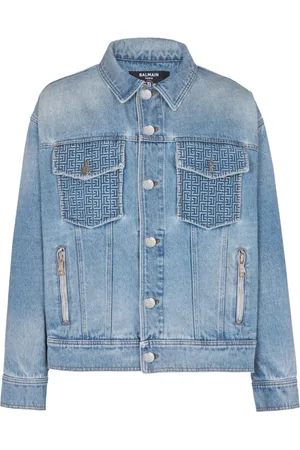 Balmain Hombre, Chaquetas, Azul, Talla: M