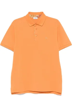 Etro Hombre, Camisetas, Naranja, Talla: L