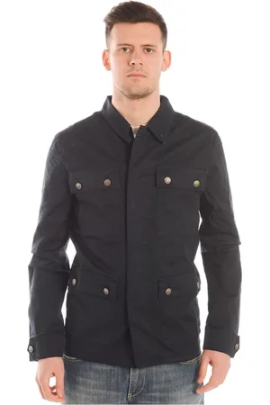 D.A. Daniele Alessandrini Hombre, Chaquetas, Azul, Talla: XL