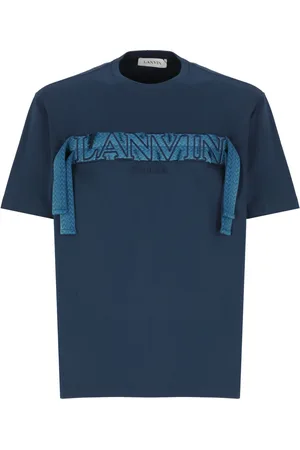 Lanvin Hombre, Camisetas, Azul, Talla: M