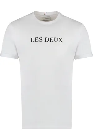 Les Deux Hombre, Camisetas, Blanco, Talla: XL