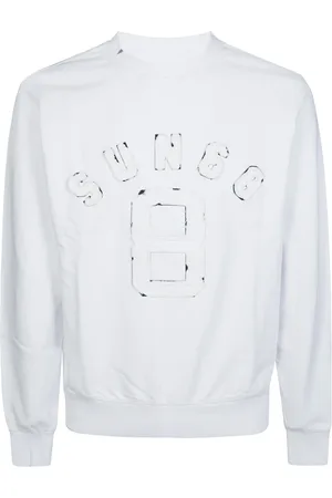 sun68 Hombre, Sudaderas, Blanco, Talla: S