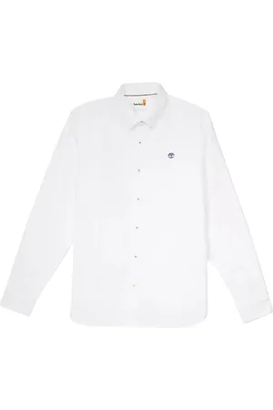 Timberland Hombre, Camisas, Blanco, Talla: M
