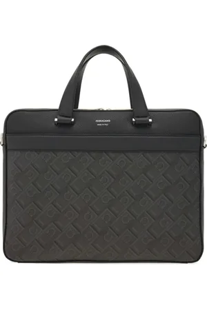 Salvatore Ferragamo Hombre, Bolsos, Negro, Talla: ONE Size