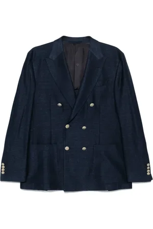 ELEVENTY Hombre, Chaquetas, Azul, Talla: XL