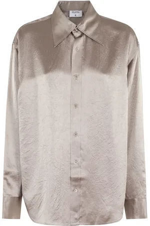 Filippa K Mujer, Blusas y Camisas, Marrón, Talla: 3XS