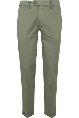 RE-HASH Hombre, Pantalones, Verde, Talla: W31