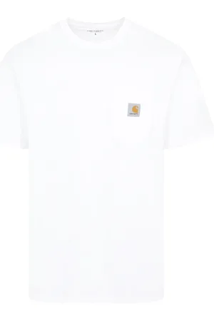 Carhartt Hombre, Camisetas, Blanco, Talla: S