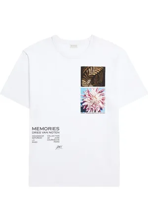 DRIES VAN NOTEN Hombre, Camisetas, Blanco, Talla: XL