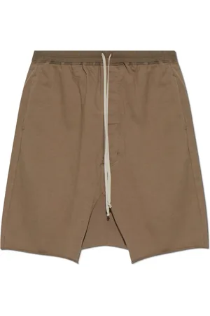 Rick Owens Hombre, Pantalones cortos, Marrón, Talla: S