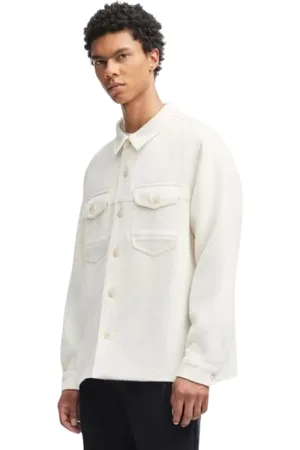 Denham Hombre, Chaquetas, Blanco, Talla: L