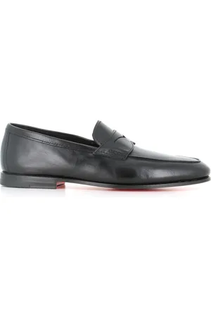 santoni Hombre, Zapatos, Negro, Talla: 42 1/2 EU