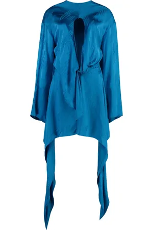The Attico Mujer, Vestidos, Azul, Talla: S