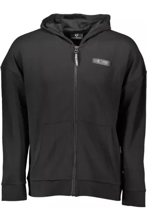 Philipp Plein Hombre, Sudaderas, Negro, Talla: M