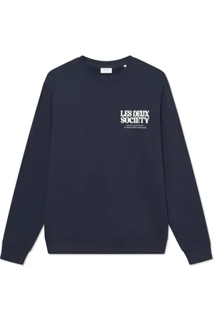 Les Deux Hombre, Sudaderas, Azul, Talla: S