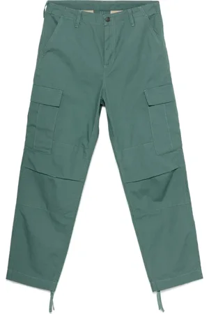 Carhartt Hombre, Pantalones, Verde, Talla: W30