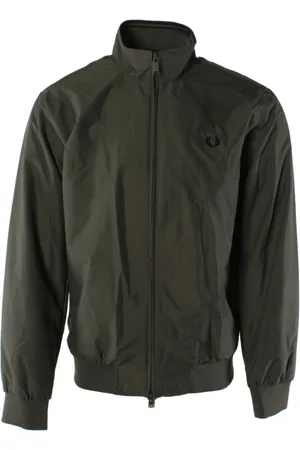 Fred Perry Hombre, Chaquetas, Verde, Talla: M