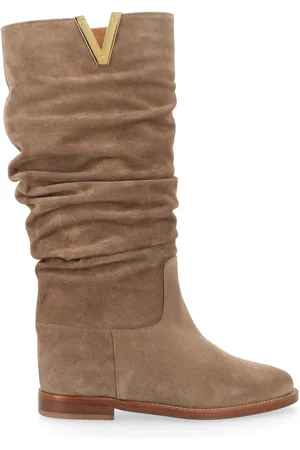 Via Roma Mujer, Zapatos, Marrón, Talla: 38 1/2 EU