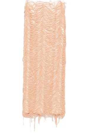 Séfr Mujer, Faldas, Naranja, Talla: S