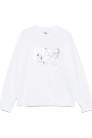 Golden Goose Hombre, Sudaderas, Blanco, Talla: L