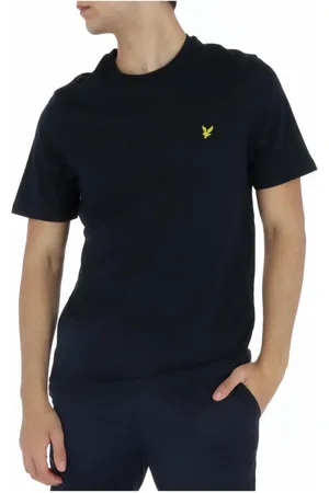 Lyle & Scott Hombre, Camisetas, Azul, Talla: M