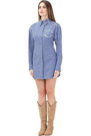 GAËLLE Mujer, Vestidos, Azul, Talla: S