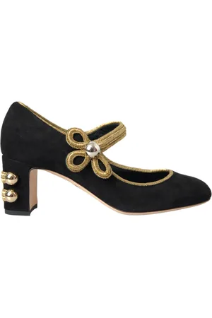 Dolce & Gabbana Mujer, Zapatos, Negro, Talla: 37 EU