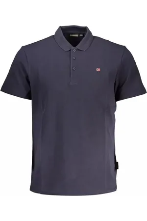 Napapijri Hombre, Camisetas, Azul, Talla: M