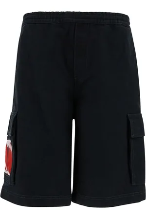 44 Label Group Hombre, Pantalones cortos, Negro, Talla: M