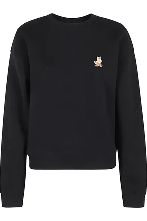 Maison Kitsuné Mujer, Sudaderas, Negro, Talla: S