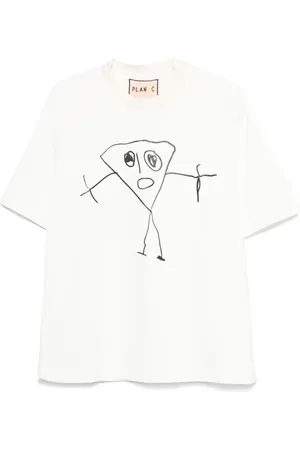 Plan C Hombre, Camisetas, Blanco, Talla: L
