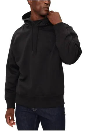 Calvin Klein Hombre, Sudaderas, Negro, Talla: L