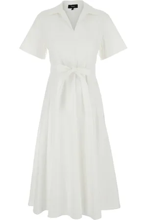 THEORY Mujer, Vestidos, Blanco, Talla: 3XS