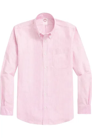 Brooks Brothers Hombre, Camisetas, Rosa, Talla: M