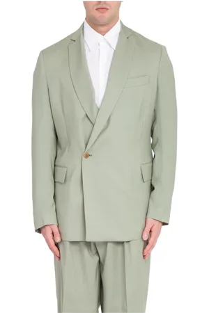 COSTUMEIN Hombre, Chaquetas, Verde, Talla: M