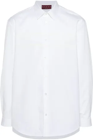 Gucci Hombre, Camisas, Blanco, Talla: L