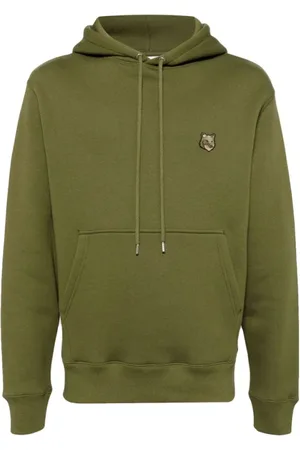 Maison Kitsuné Hombre, Sudaderas, Verde, Talla: M