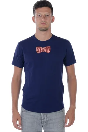 D.A. Daniele Alessandrini Hombre, Camisetas, Azul, Talla: S