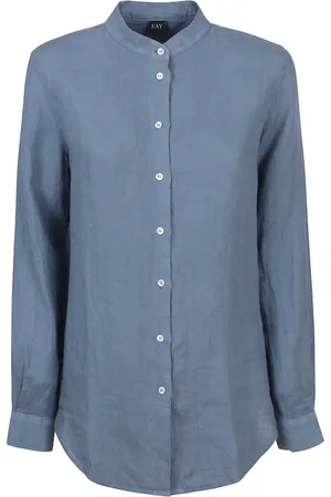 FAY Mujer, Blusas y Camisas, Azul, Talla: S